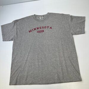 Vintage Minnesota Gophers Shirt Men XXL Spell Out University Retro Y2K Core No